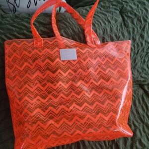 🧡VS PINK NEON ORANGE BAG🧡